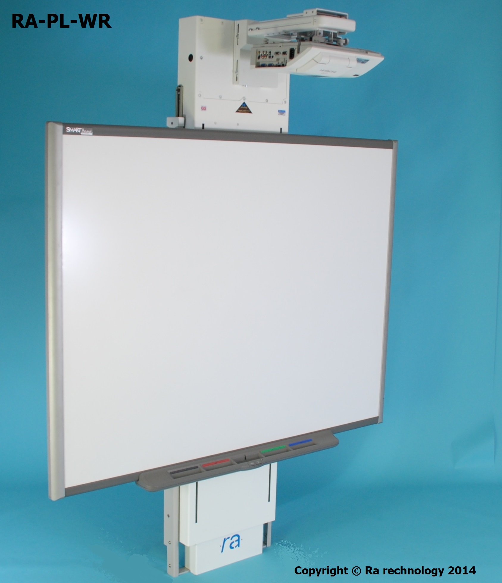 RA Power Lift Wall Riser for UST Projectors & IWB. - Click Image to Close